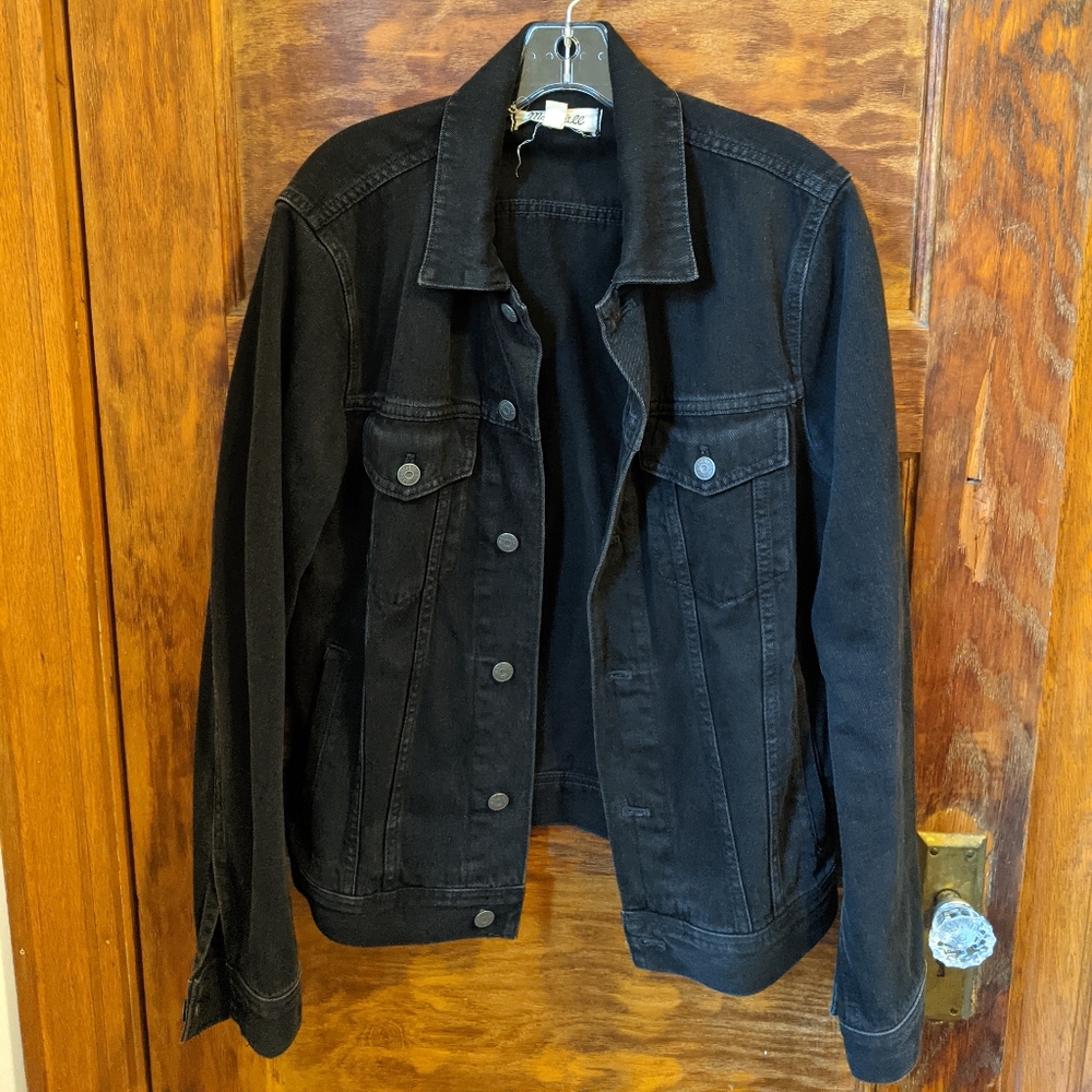 Madewell Classic Jean Jacket in Black